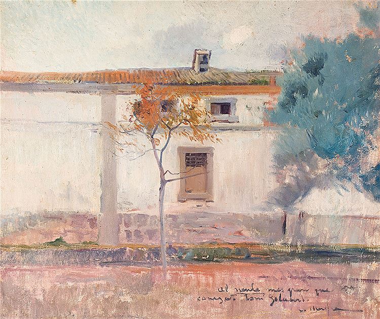 Valldemosa by Eliseo Meifren i Roig,A3(16x12")Poster