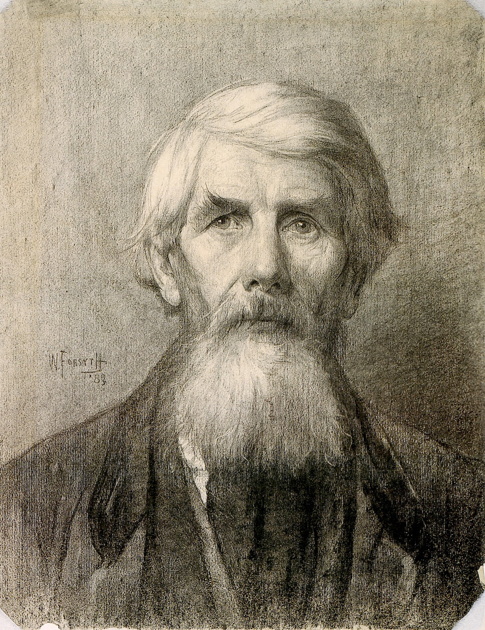 Elderly Man by William Forsyth,A3(16x12")Poster
