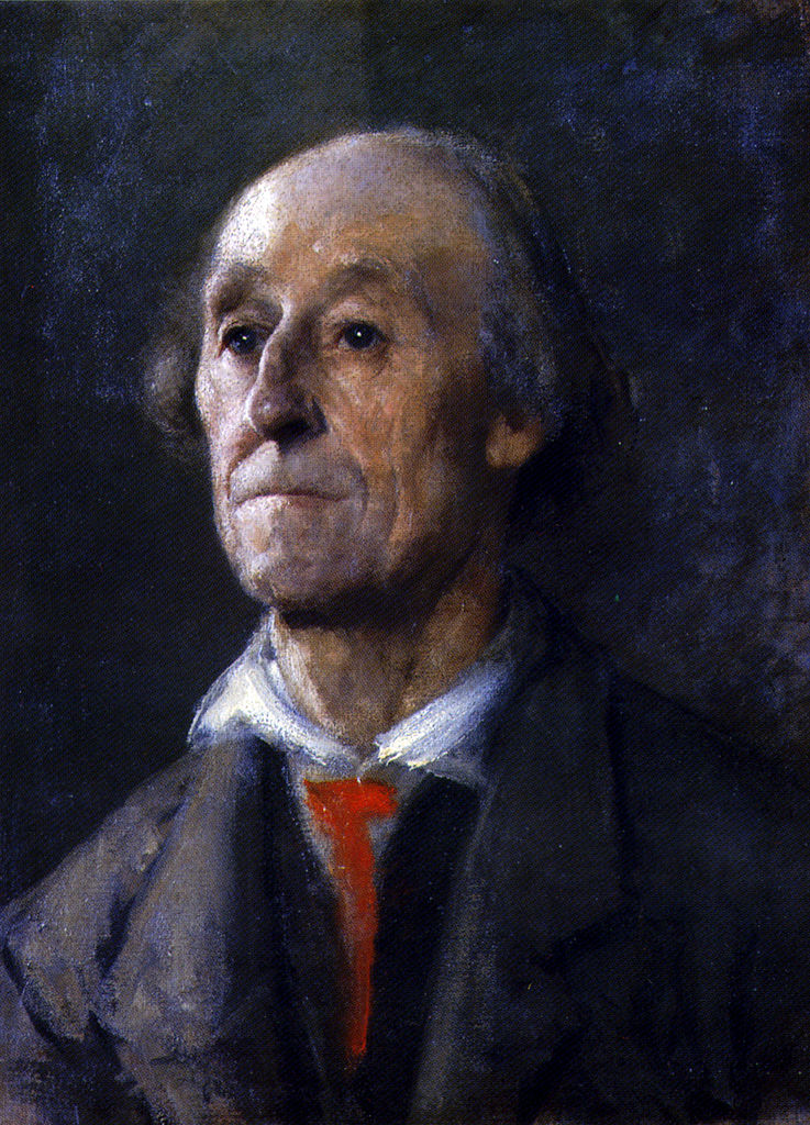 Portrait of a Bavarian Man by Anton Aszbe,A3(16x12")Poster
