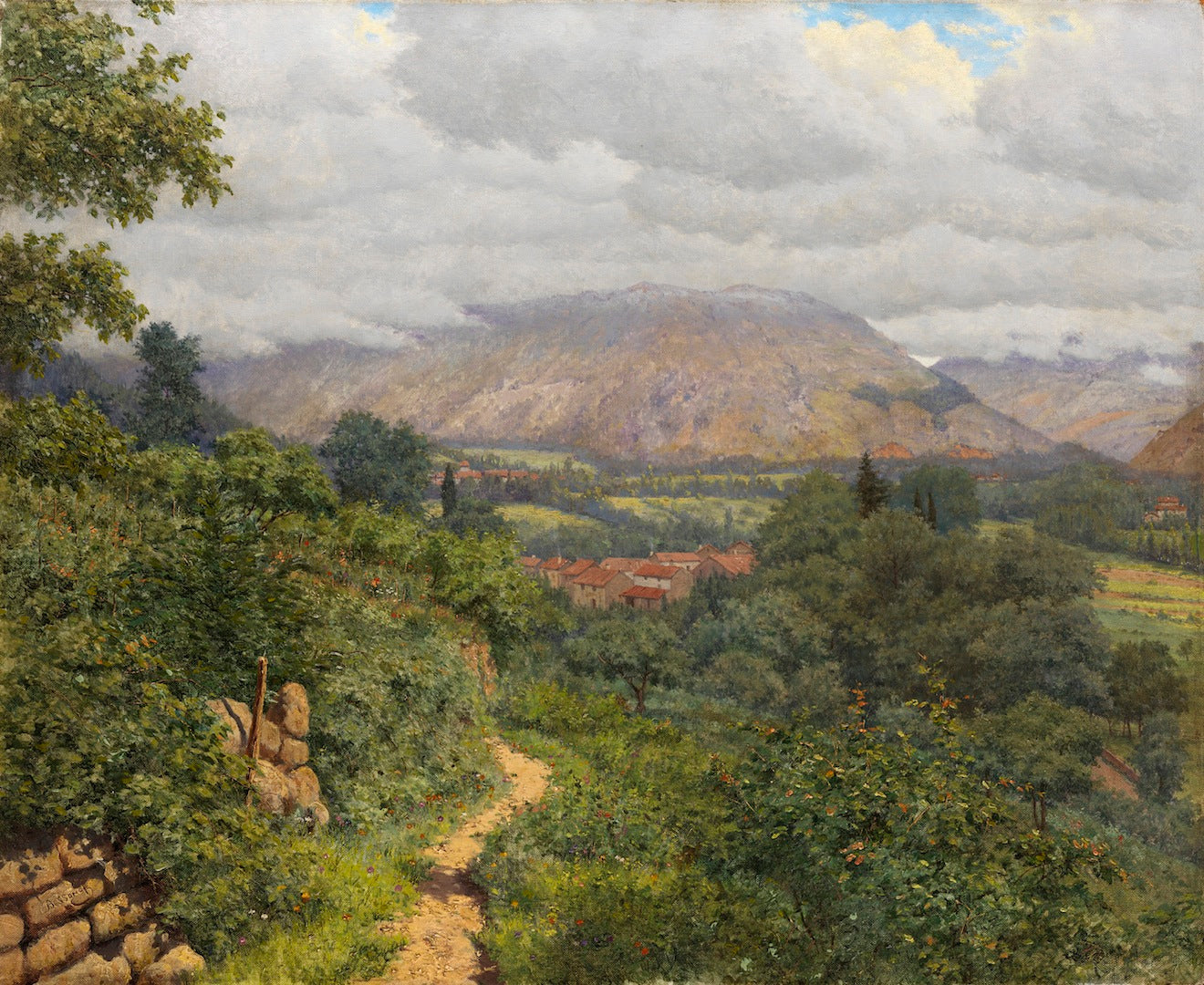 Path in the Hills by Boris Bessonov,A3(16x12")Poster