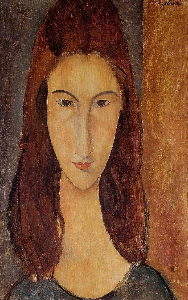 Jeanne Hebuterne by Amedeo Modigliani,16x12(A3) Poster