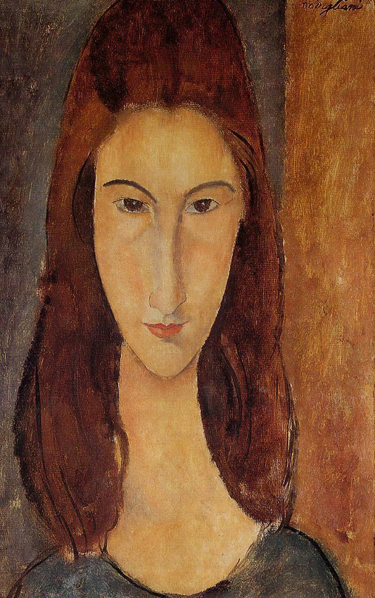 Jeanne Hebuterne by Amedeo Modigliani,16x12(A3) Poster