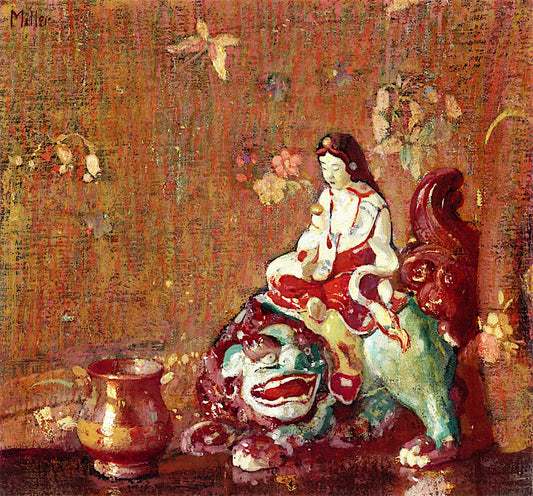 Chinese Porcelain Figure by Richard Edward Miller,16x12(A3) Poster
