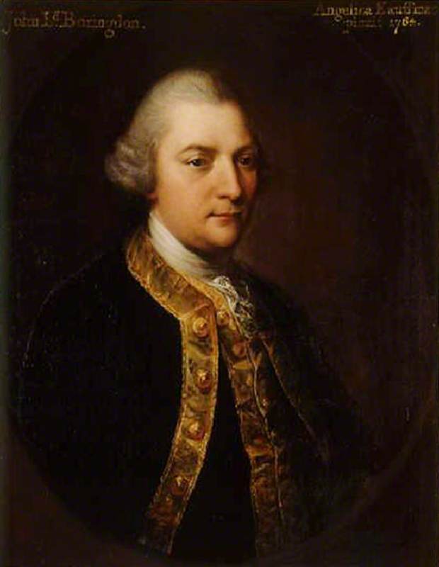 John Parker, Later First Baron Boringdon, vintage artwork by Angelica Kauffmann, 12x8" (A4) Poster