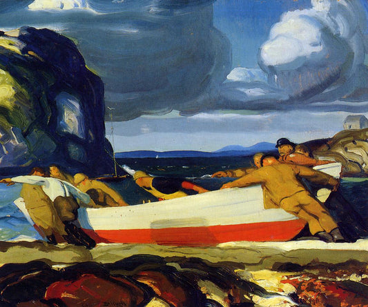 The Big Dory by George Wesley Bellows,16x12(A3) Poster