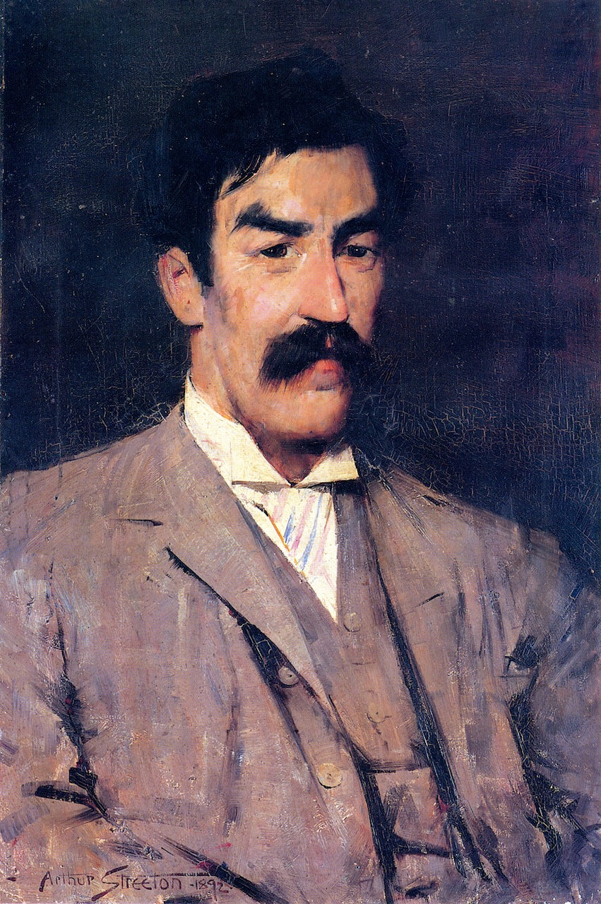 Professor Marshall-Hall by Sir Arthur Streeton,A3(16x12")Poster