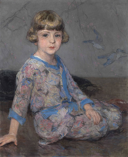Child in Kimono by Henri Lebasque,A3(16x12")Poster