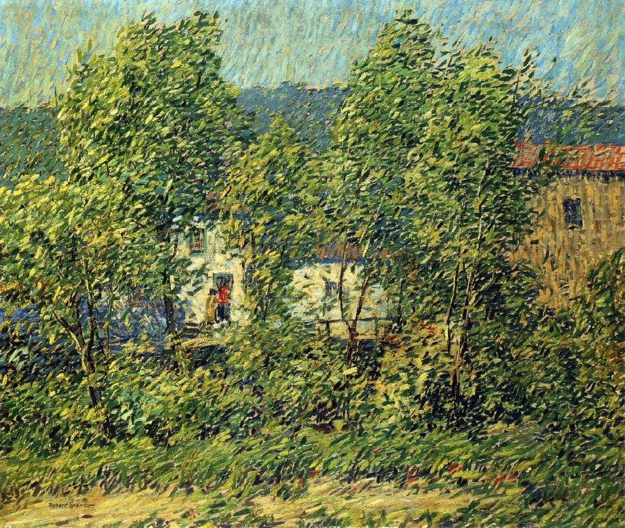May Breezes by Robert Spencer,16x12(A3) Poster