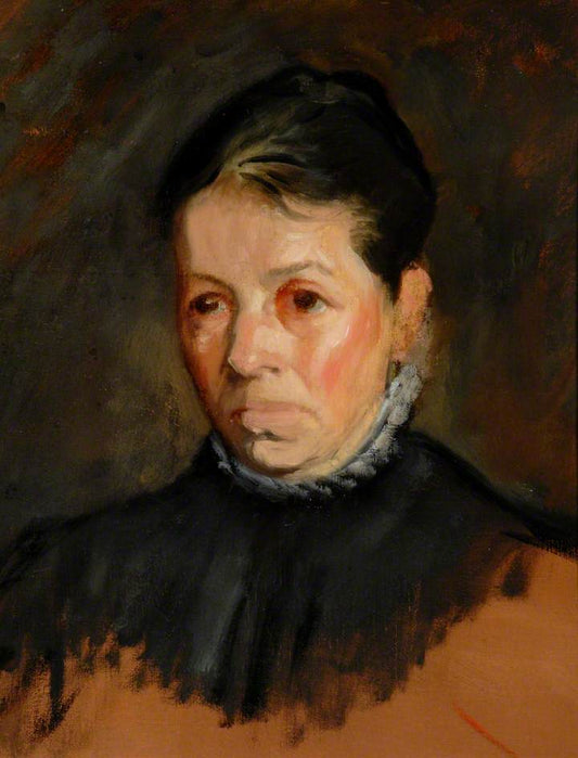 Berthe Rothenstein, vintage artwork by Sir William Rothenstein, 12x8" (A4) Poster
