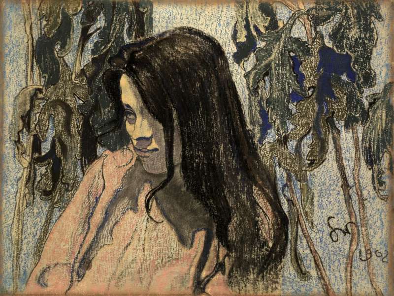 Eliza Pares„ska by Stanislaw Wyspianski,A3(16x12")Poster