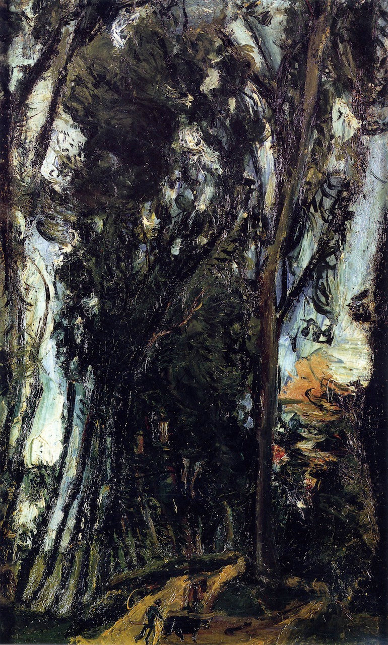 Avenue of Trees at Chartres by Chaim Soutine,16x12(A3) Poster