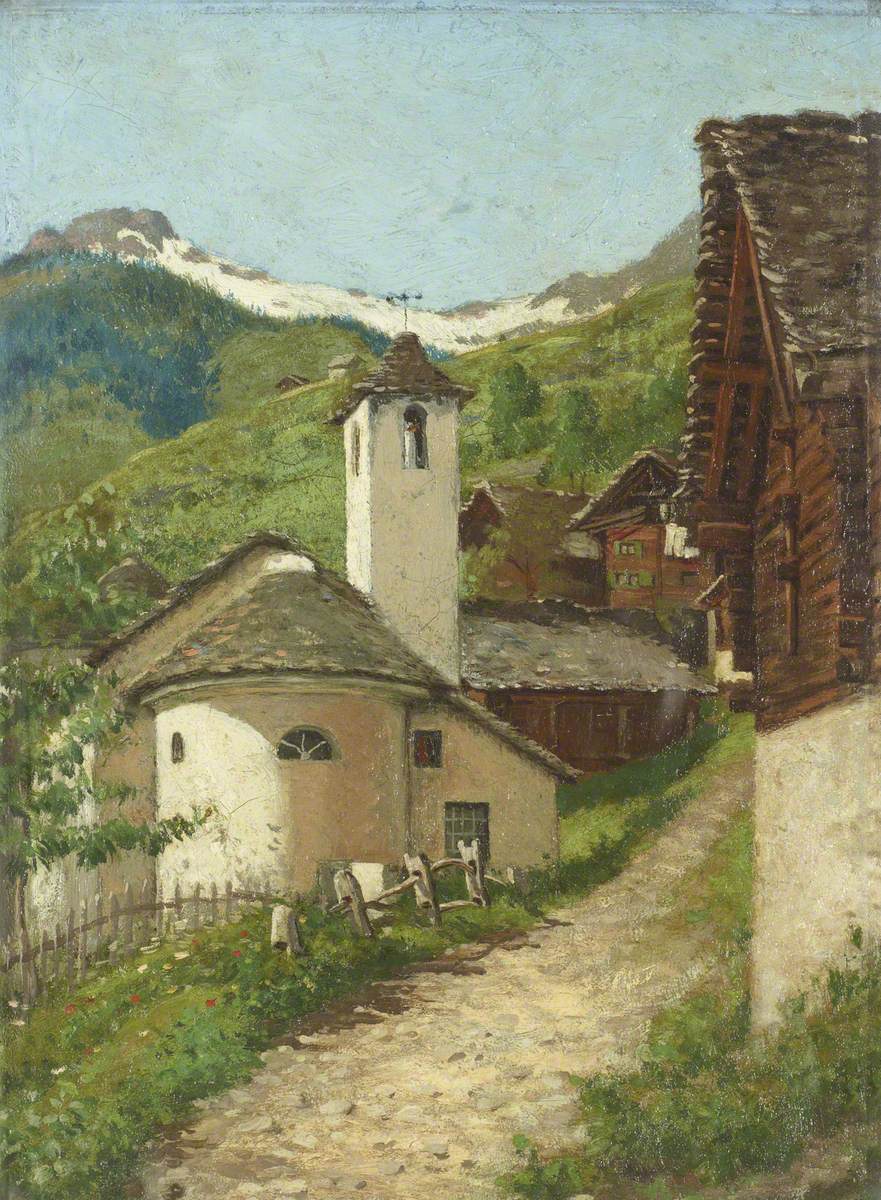 Tengia, vintage artwork by Samuel Butler, 12x8" (A4) Poster