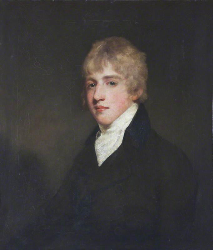 The Honourable Reverend Henry Cockayne Cust, vintage artwork by John Hoppner, 12x8" (A4) Poster