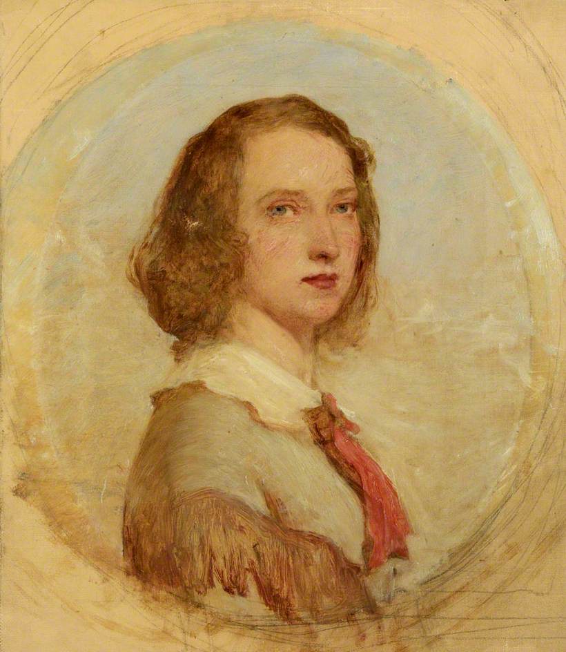 Miss Joanna Isabella Dick, vintage artwork by Sir William Quiller Orchardson, 12x8" (A4) Poster
