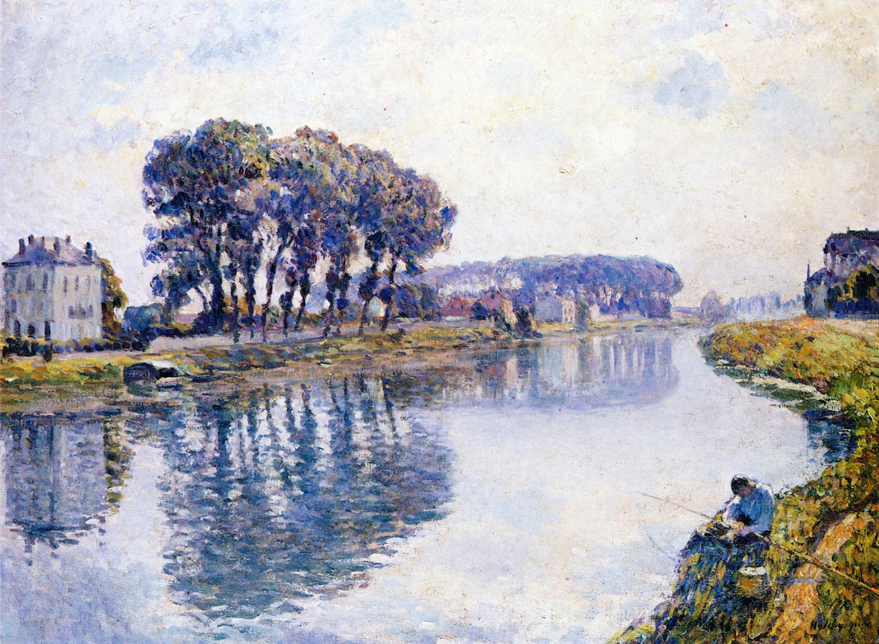 The Banks of the Marne by Henri Lebasque,A3(16x12")Poster