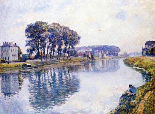 The Banks of the Marne by Henri Lebasque,A3(16x12")Poster