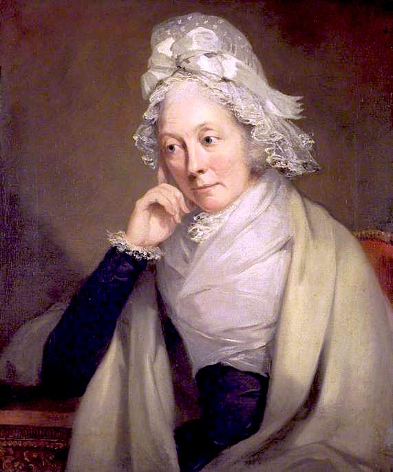 Mrs Joseph Priestley, vintage artwork by Carl Fredrik von Breda, 12x8" (A4) Poster