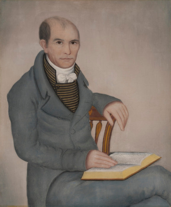 Wilbur Sherman, vintage artwork by Ammi Phillips, 12x8" (A4) Poster