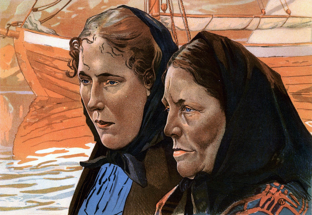 Study from Bohuslan by Carl Wilhelm Wilhelmson,A3(16x12")Poster