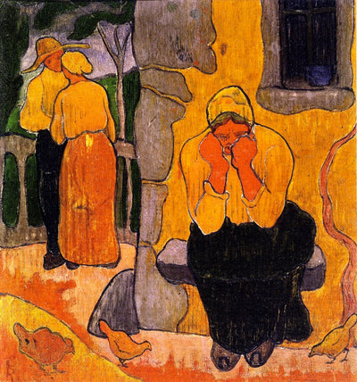 Woman Crying by Paul Ranson,A3(16x12")Poster