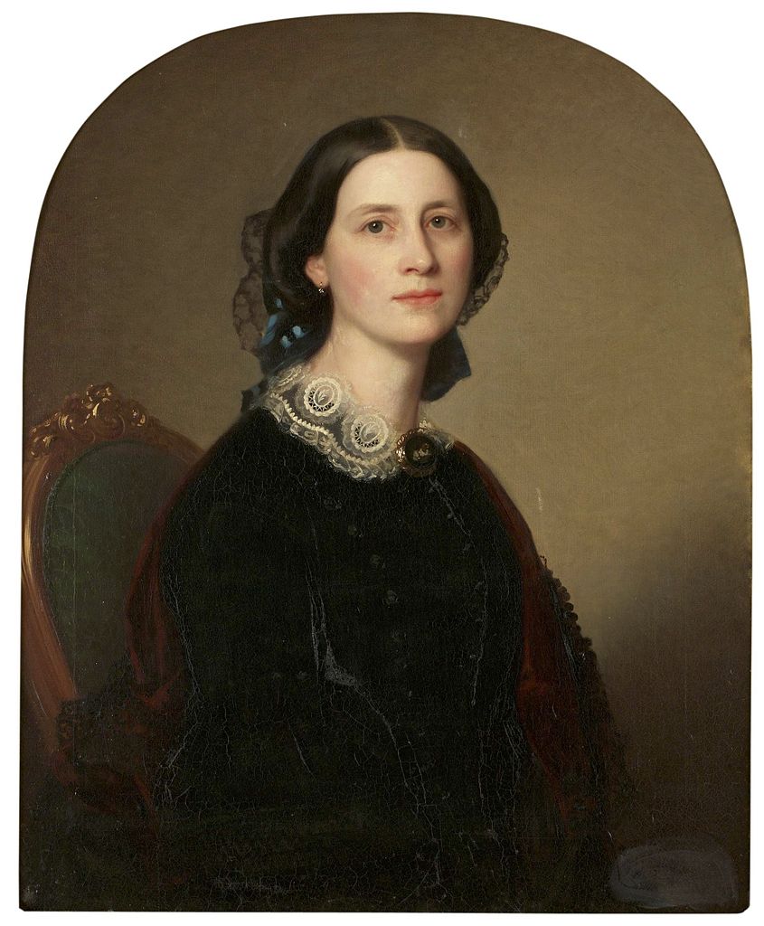 Charlotta av Ugglas, vintage artwork by Gustaf Uno Troili, A3 (16x12") Poster Print
