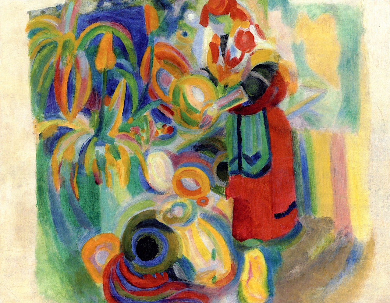 The Large Portuguese (study) by Robert Delaunay,16x12(A3) Poster