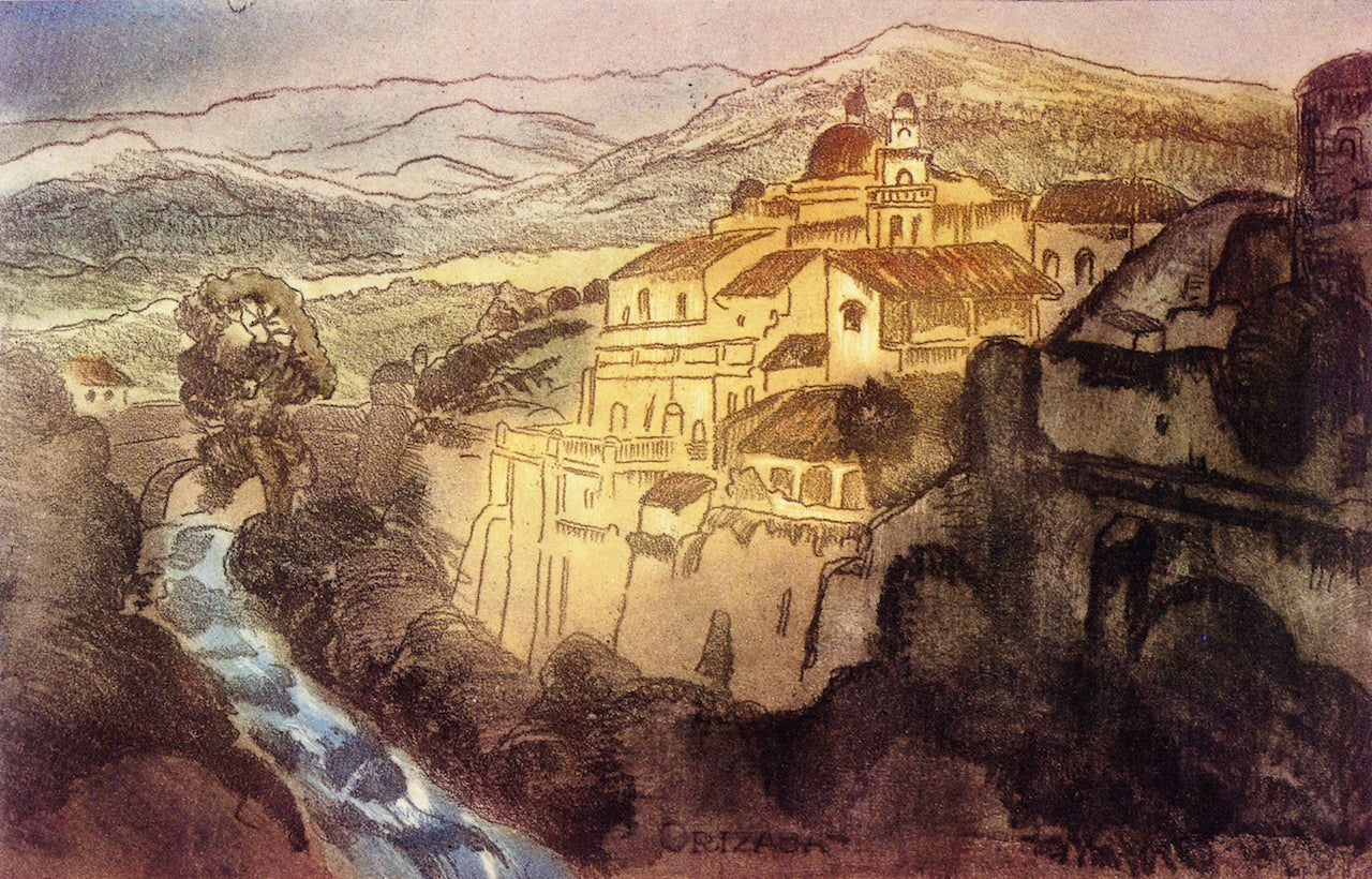 Orizaba, Mexico by George (Pop) Overbury Hart,A3(16x12")Poster