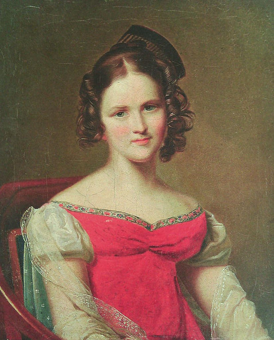 Princess Sofia Tcherbatova, vintage artwork by Firmin Massot, 12x8" (A4) Poster