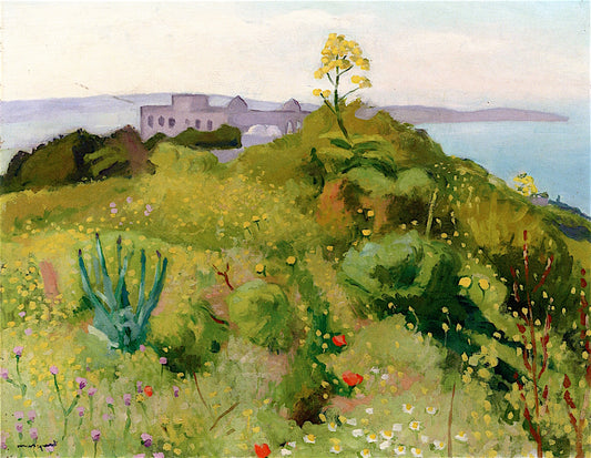 The Archevȇche in Spring, vintage artwork by Albert Marquet, 12x8" (A4) Poster
