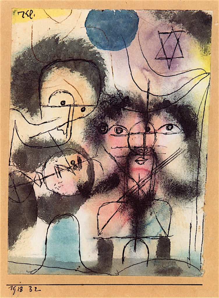 Demons by Paul Klee,16x12(A3) Poster