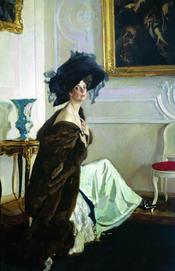 Portrait of Princess O. K. Orlova by Valentin Serov,A3(16x12")Poster
