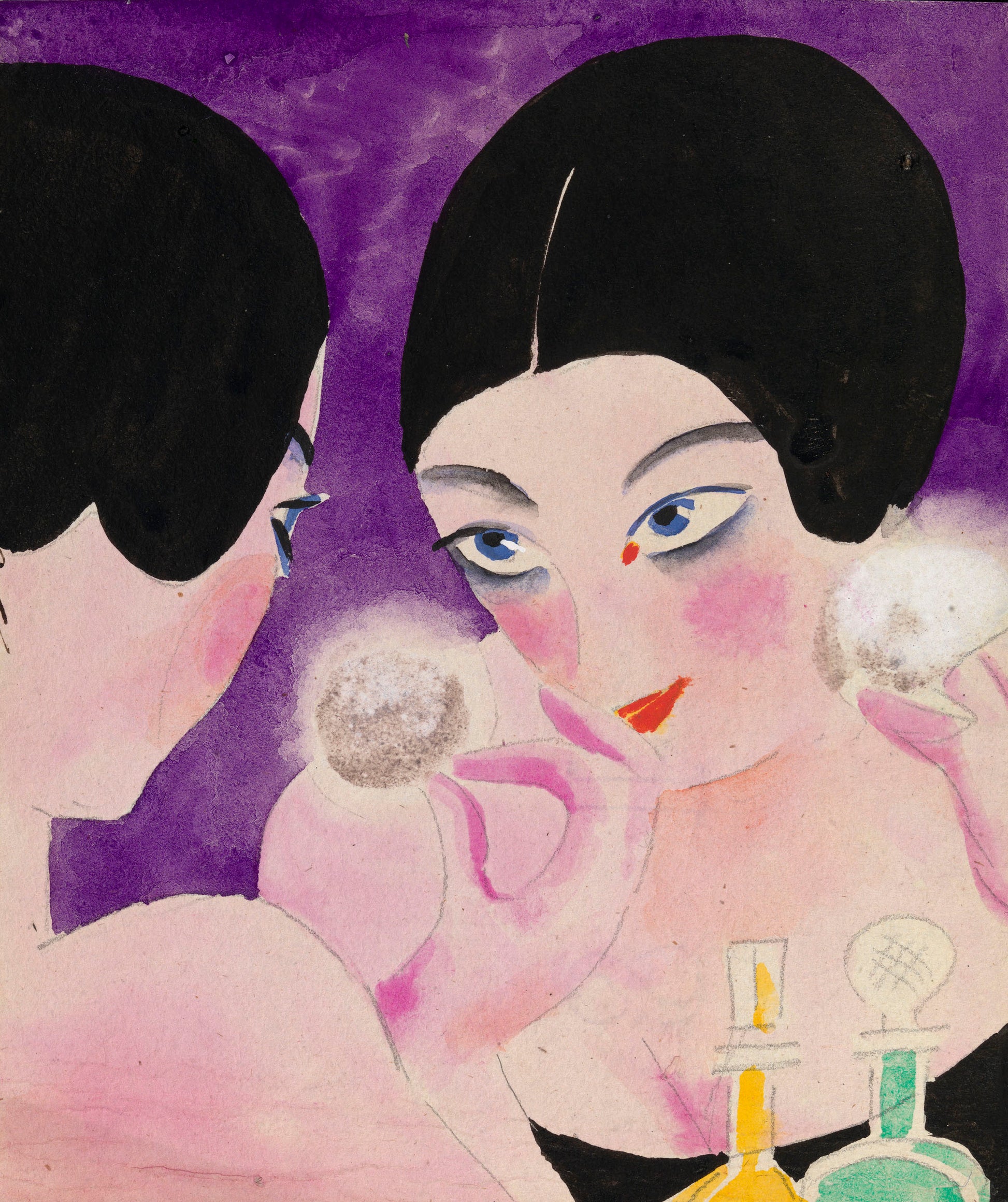 Design for a Cosmetics Advertisement by Nikolai Tyrsa,16x12(A3) Poster