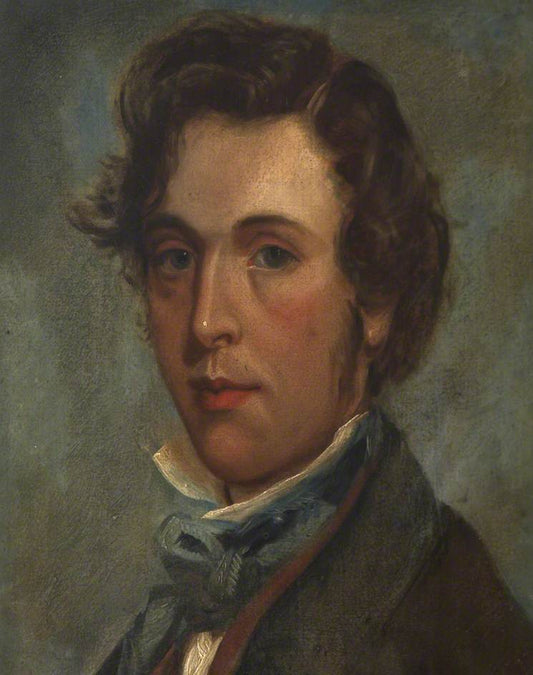 Robert Pulsford (head study), vintage artwork by Sir Francis Grant, P.R.A., A3 (16x12") Poster Print