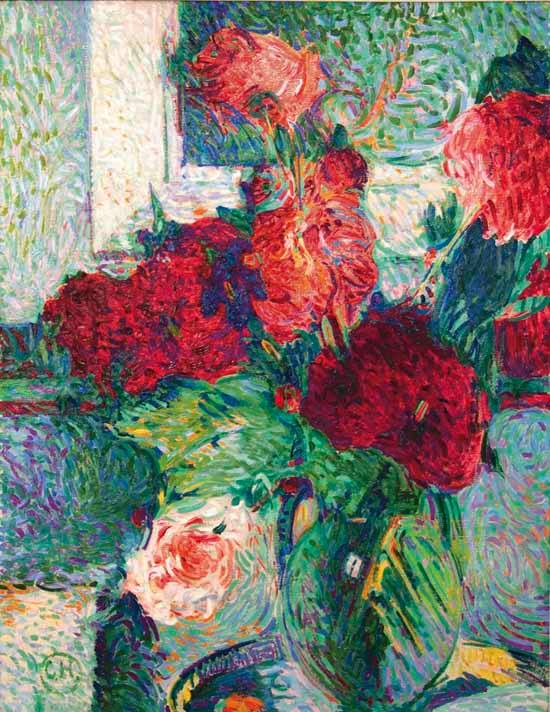 Red Poppies by Curt Herrmann,A3(16x12")Poster