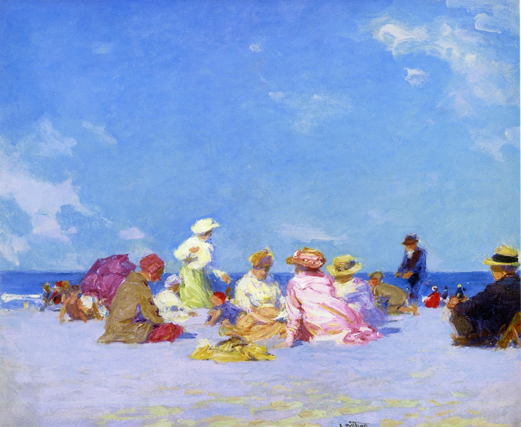 Afternoon Fun by Edward Henry Potthast,A3(16x12")Poster