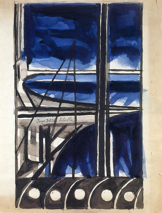 Brooklyn Bridge by Joseph Stella,16x12(A3) Poster