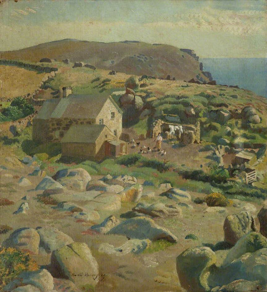 The Little Farm by Harold Charles Francis Harvey,16x12(A3) Poster