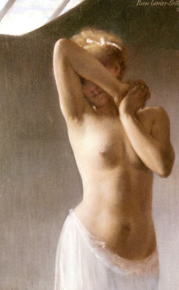 La Premiere Pose by Pierre Carrier-Belleuse,A3(16x12")Poster