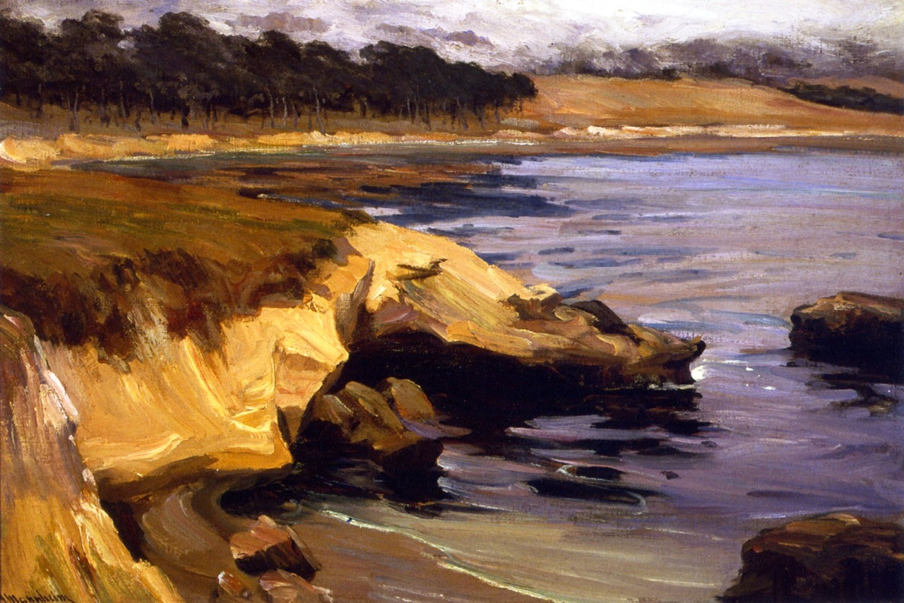 Cove at Carmel by Jean Mannheim,A3(16x12")Poster