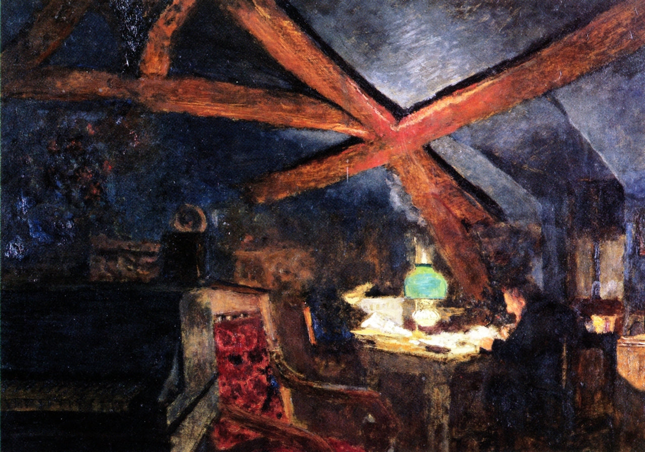 The Attic by edouard Vuillard,A3(16x12")Poster