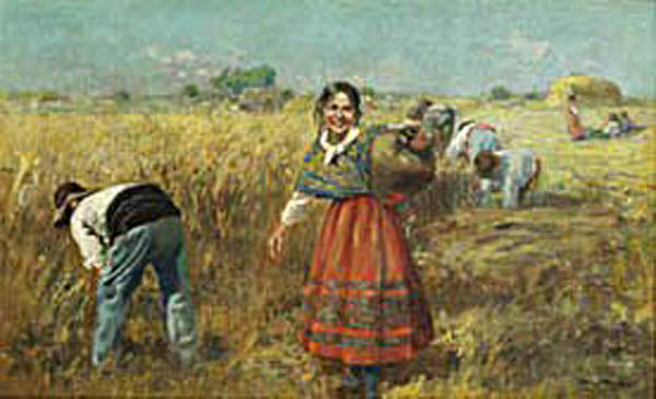 Niña con Cantaro by Alberto Pla y Rubio,A3(16x12")Poster