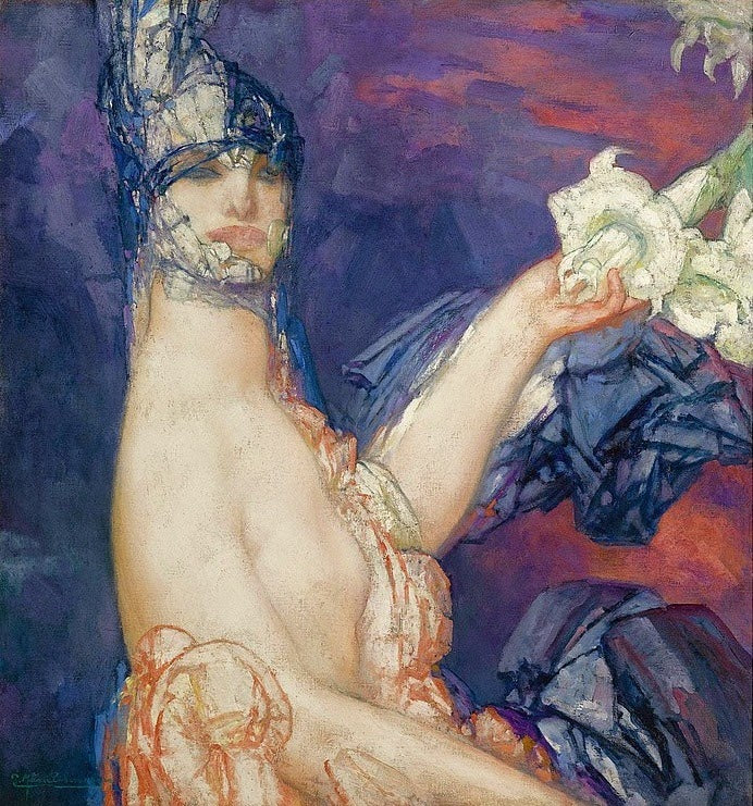 Le Datura by Pierre Berronneau,A3(16x12")Poster