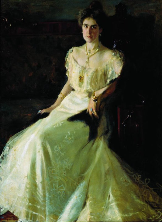 Before the Ball by Boris Mikhailovich Kustodiev,16x12(A3) Poster
