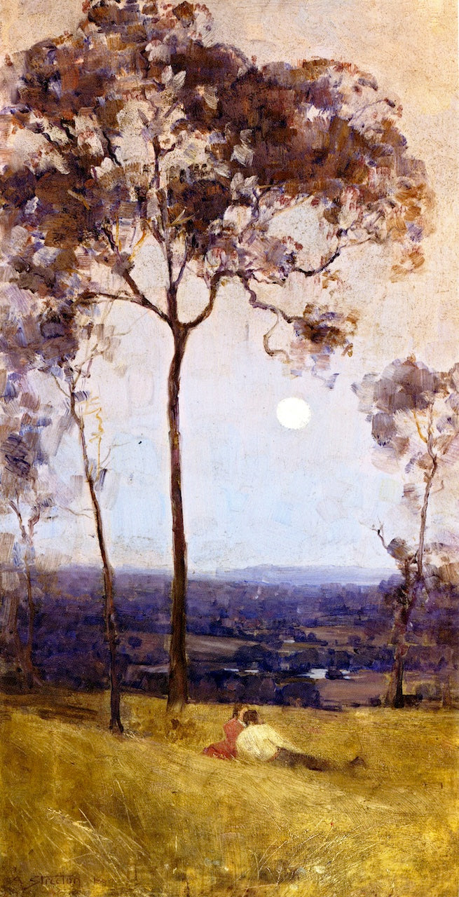 Above Us the Great Grave Sky by Sir Arthur Streeton,A3(16x12")Poster