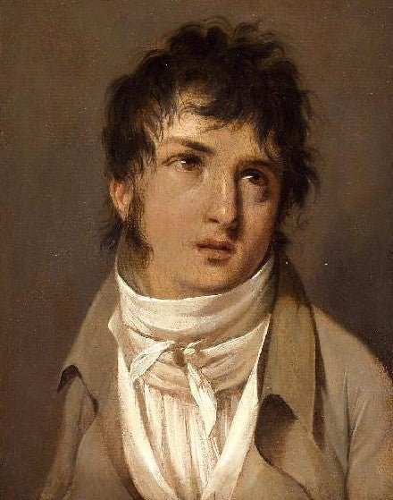 François-Adrien Boïeldieu, Composer, vintage artwork by Louis-Leopold Boilly, 12x8" (A4) Poster
