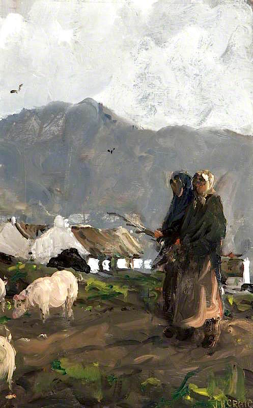Donegal Scene by James Humbert Craig,16x12(A3) Poster