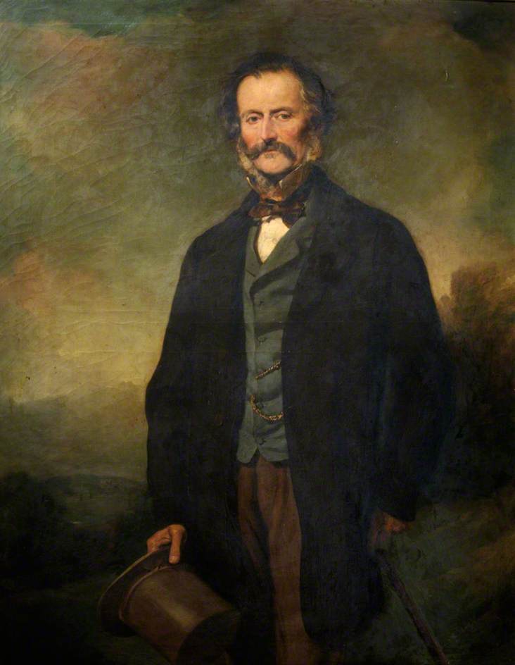 Edward Knight II, vintage artwork by Sir Francis Grant, P.R.A., A3 (16x12") Poster Print