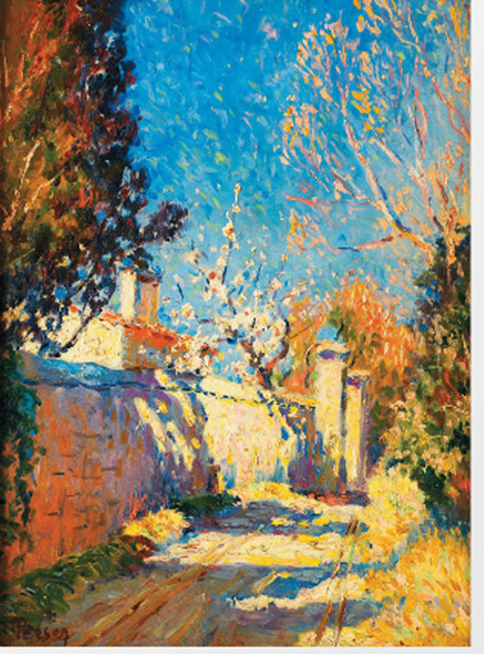 Alley in Provence by Henri Person,16x12(A3) Poster