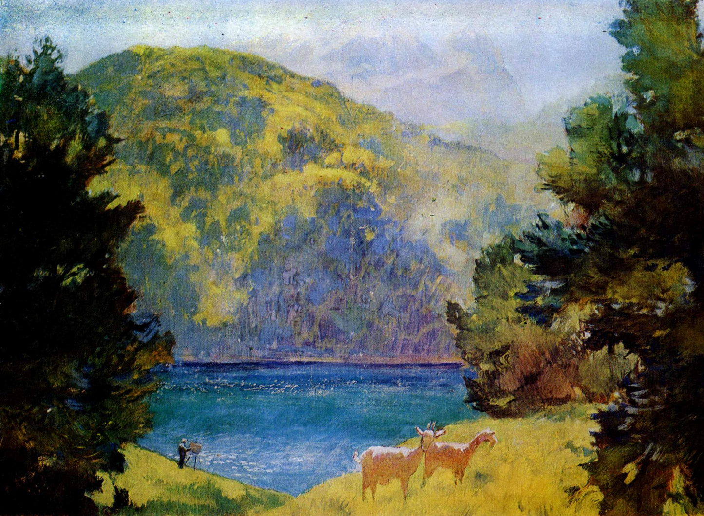 Lake Gel-Gel by Evgeny Lanceray,16x12(A3) Poster