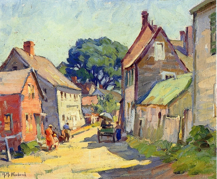 Blacks in Charleston, South Carolina by Mabel May Woodward,16x12(A3) Poster